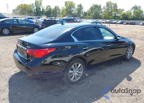 2015 Infiniti Q50 Premium z USA, uszkodzony, nr VIN JN1BV7AR0FM392966